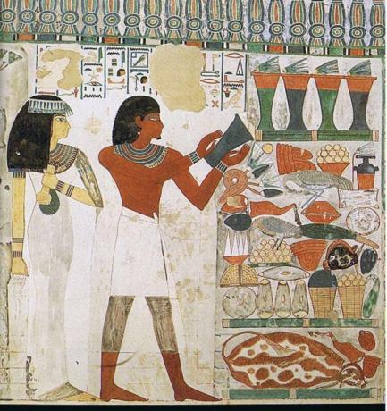 Egyptin taide: Veistos ja maalaus - tiivistelmä