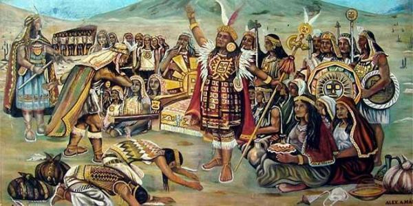 Eroberung des Inkareiches - Zusammenfassung - Die Ankunft der Kastilier in Südamerika