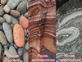 Rock types: igneous, sedimentary and metamorphic (with examples)