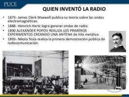 Invention of radio