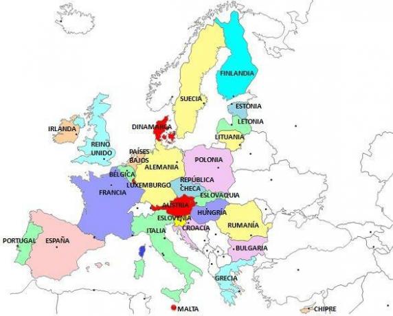 What is the number of countries in the world - How many countries are there in Europe? 50 is the exact number