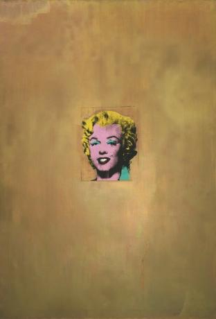 Gold Marilyn Monroe