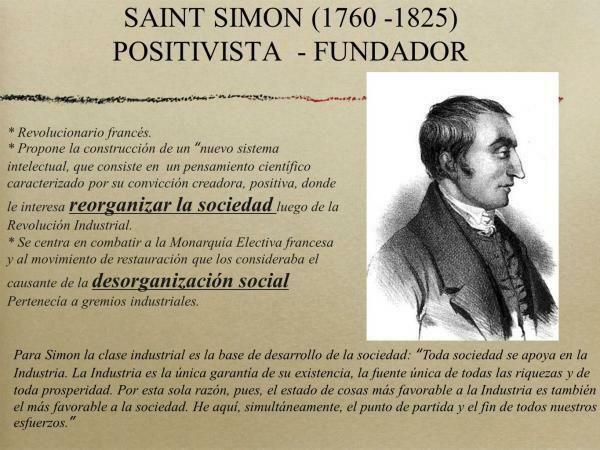 Сен-Саймон і позитивізм: короткий зміст - Який взаємозв'язок Сен-Саймона з позитивізмом?