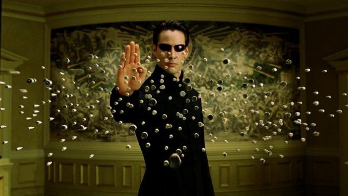 Fotogramma del film Matrix