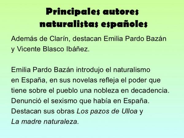 ნატურალიზმის მახასიათებლები Los Pazos de Ulloa - ნატურალიზმი Los Pazos de Ulloa- ში