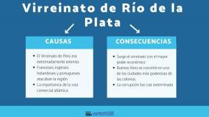 Ustanovitev podkraljestva RÍO de la PLATA: vzroki in posledice