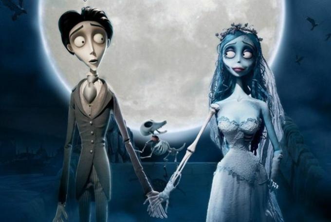 Still from the movie Corpse Bride