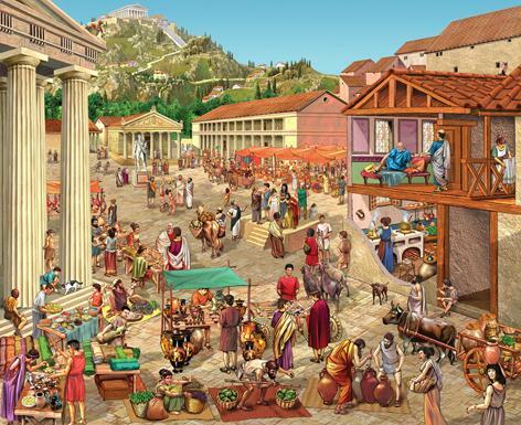 What was trade like in ancient Greece