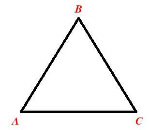 أنواع المثلثات وزواياها - تعريف المثلث 