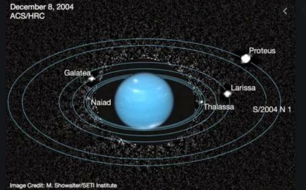 Solsystemets ringplaneter - Neptunus och dess ringar 