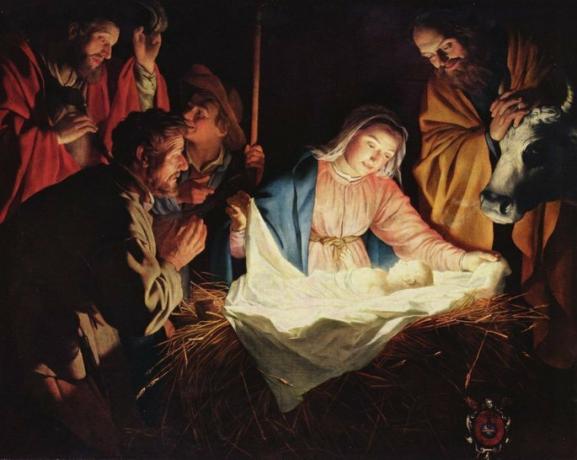 O nascimento do menino Jezus