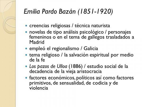 Основни теми на Los Pazos de Ulloa - Темите на Los Pazos de Ulloa