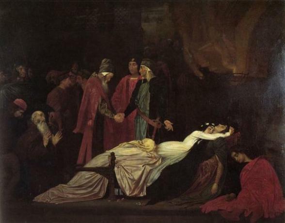 Samenvatting van Romeo en Julia - Door Handelingen - Samenvatting van Romeo en Julia: Act V en definitief 
