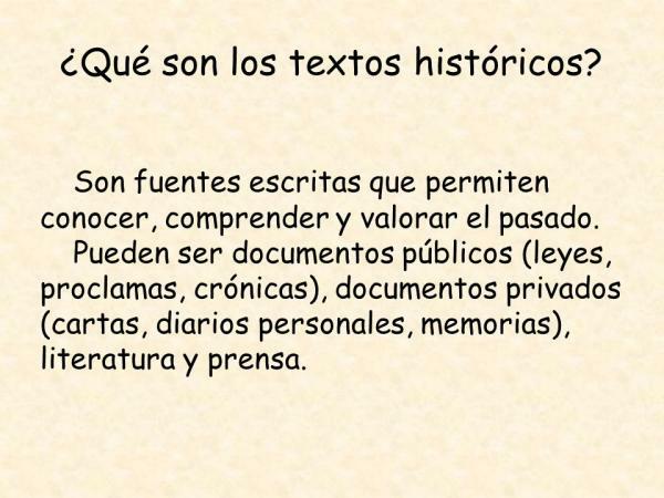 Каква е структурата на исторически текст - Какво е исторически текст? 