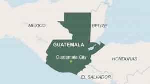 Guatemala haritada nerede