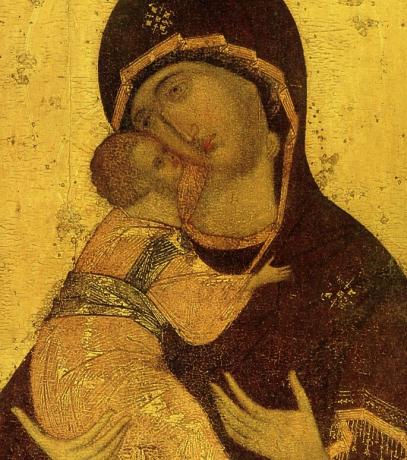 Византийска икона Андрей Рубльов