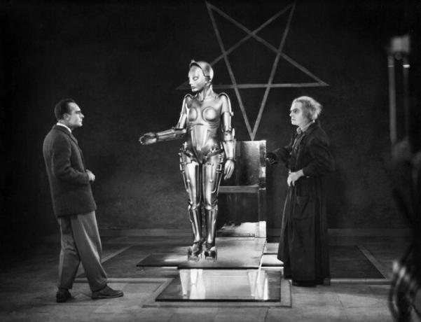 Frame from the film Metropolis