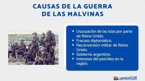 Príčiny vojny o Falklandy