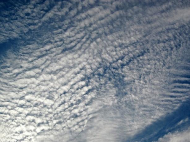 types of high cumulus clouds
