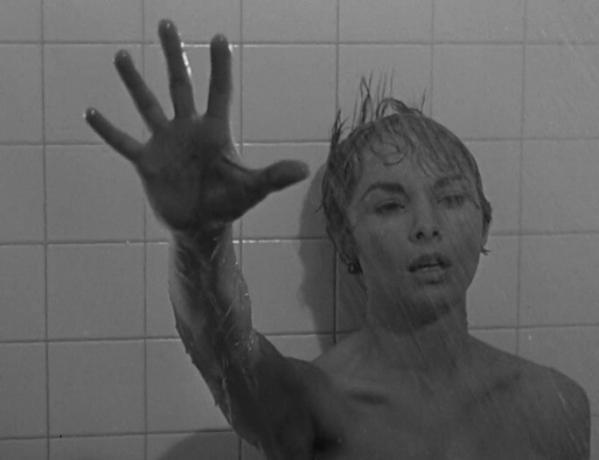 Frame from the movie Psycho