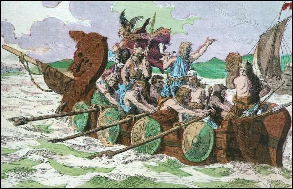 Invaziile vikingilor în Europa - Rezumat