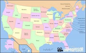 ASV štatu un galvaspilsētu saraksts