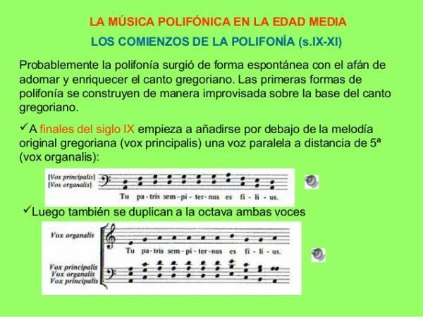 Muusikaline polüfoonia: omadused ja näited - polüfoonia päritolu ja areng