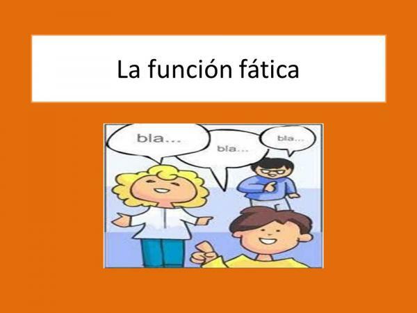 Фатична функция на езика: определение и примери