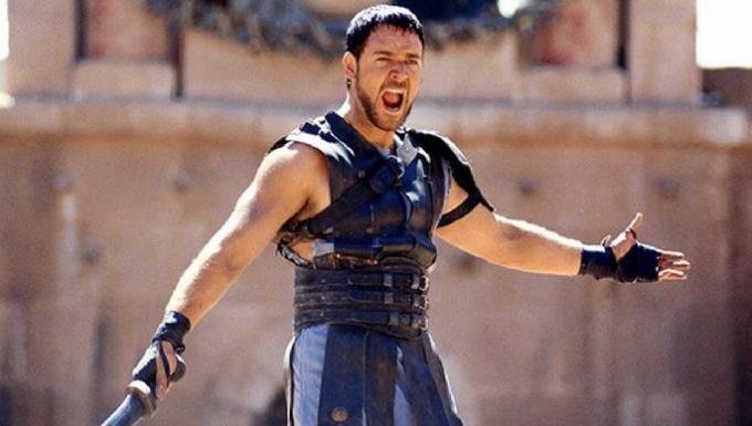 Frame from the movie Gladiator