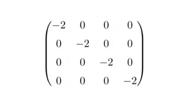 Wat is een matrix en voorbeelden - Wat is een scalaire matrix en voorbeeld?