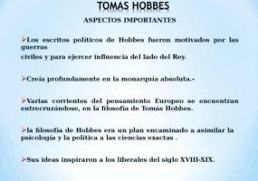 Pensiero di Thomas Hobbes