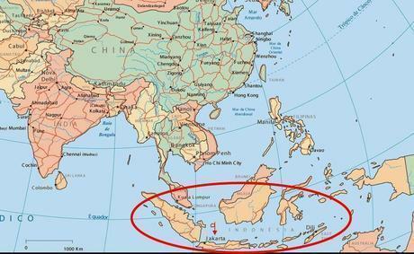 मानचित्र पर बाली कहाँ है - बाली का भूगोल 