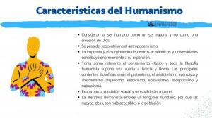 7 characteristics of HUMANISM in philosophy