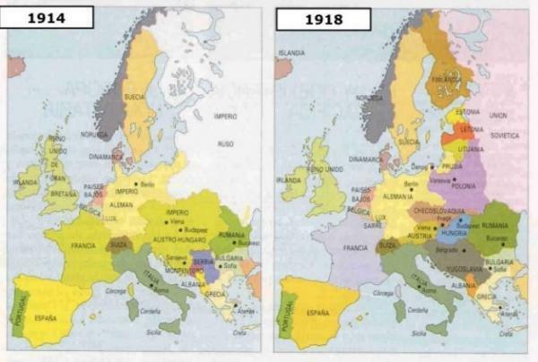 Versajska pogodba: Povzetek - Teritorialne klavzule v Versajski pogodbi