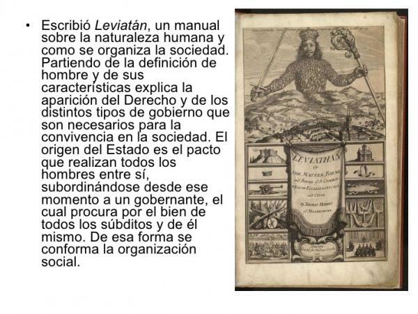 Thomas Hobbes: 주요 작품 - Thomas Hobbes의 가장 중요한 작품 Leviathan (1651)