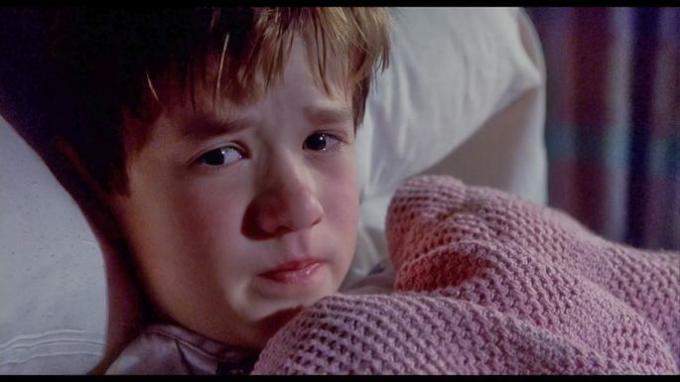 Frame from the film the sixth sense