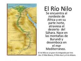 History of the river Nile