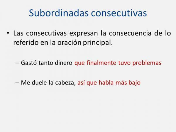 What are consecutive sentences - with examples - What are consecutive sentences