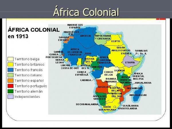 French colonies in Africa: 19th century and present - French colonies in the 19th century