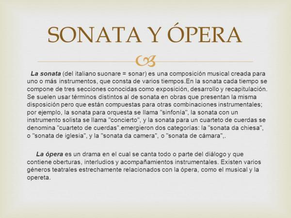 What is a musical sonata - Origin and history of the sonata